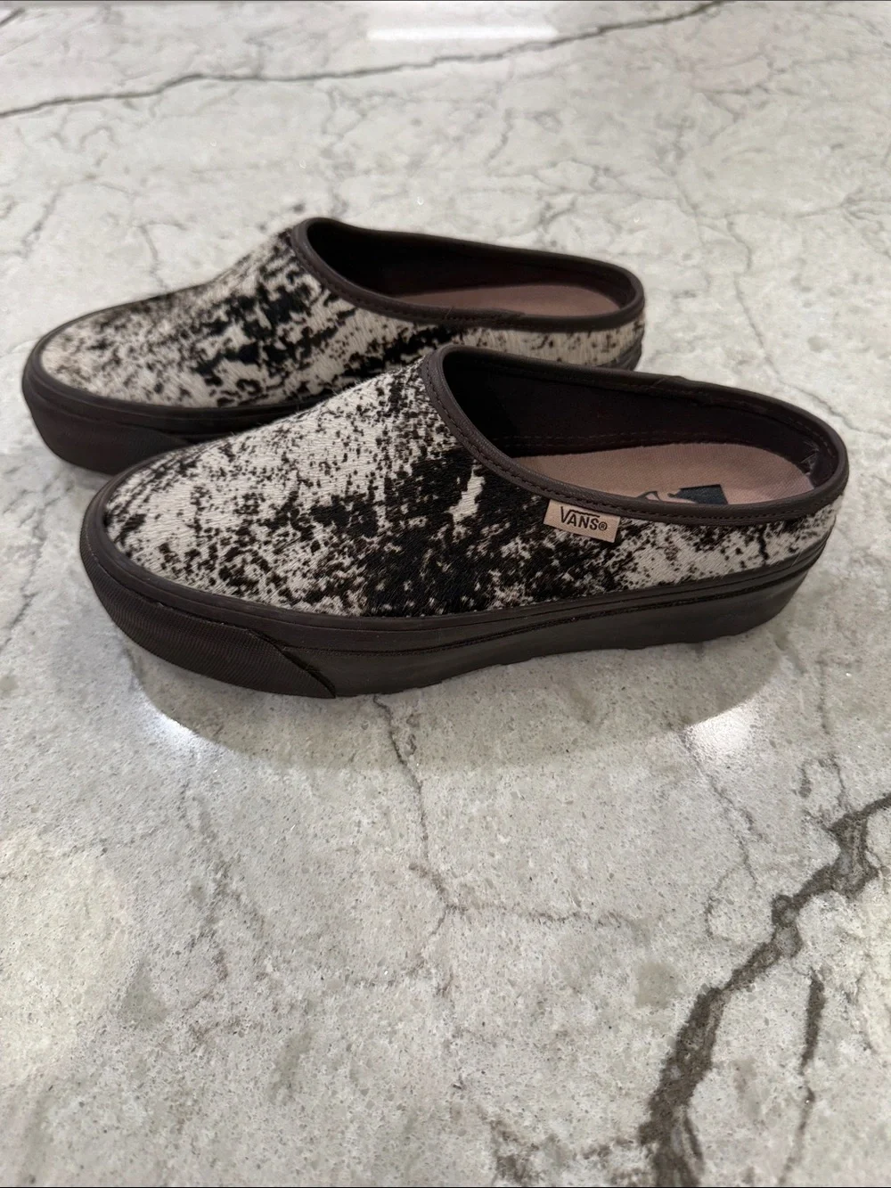 Vans slip loafers